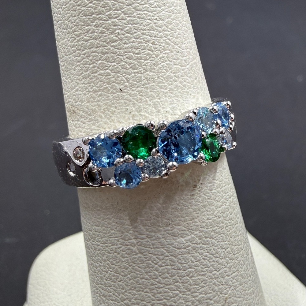 Bomb Party A Sight For A Sore Eye Size 6 Ring Multi Color CZ RBP6122